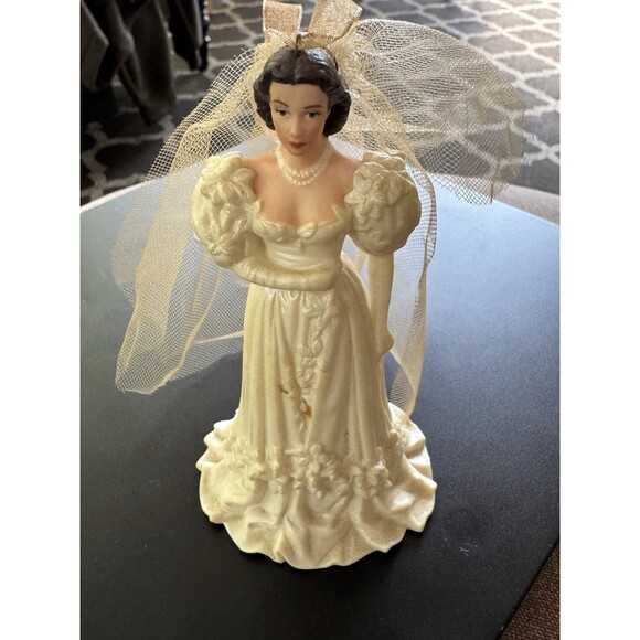 Scarlett O'hara Figurine Hallmark 2004 Wedding Dress 5" Gone With The Wind - Picture 8 of 11